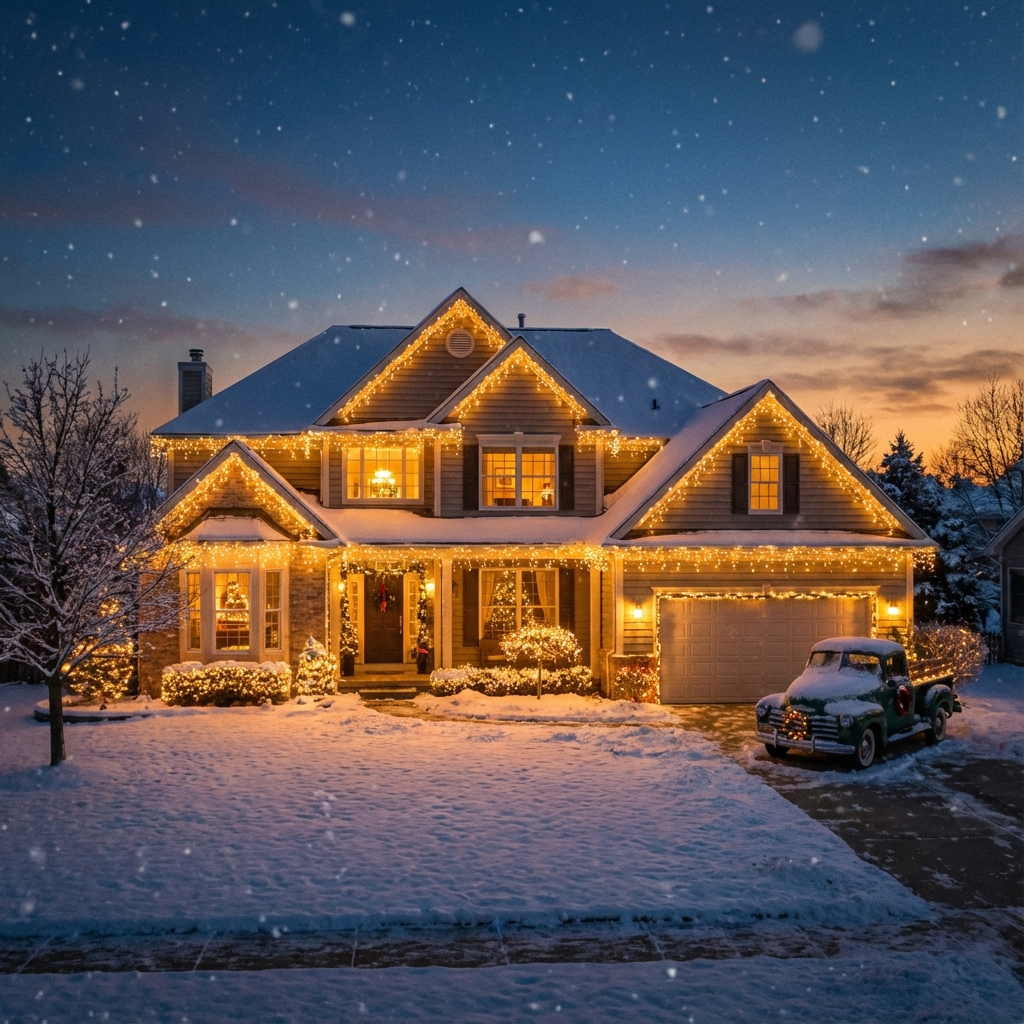 Magical Christmas House